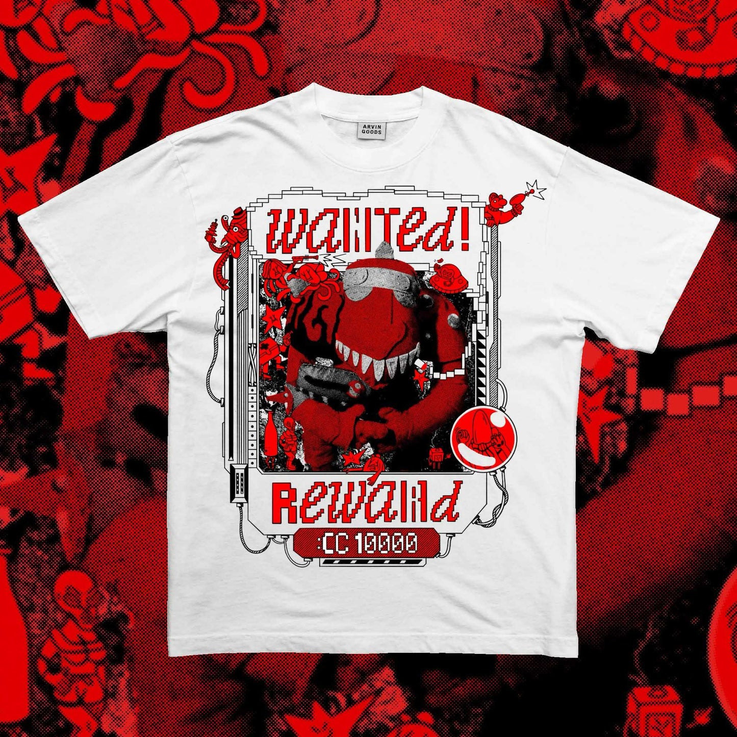 WANTED REWARD DOMIE SHIRT PREORDER