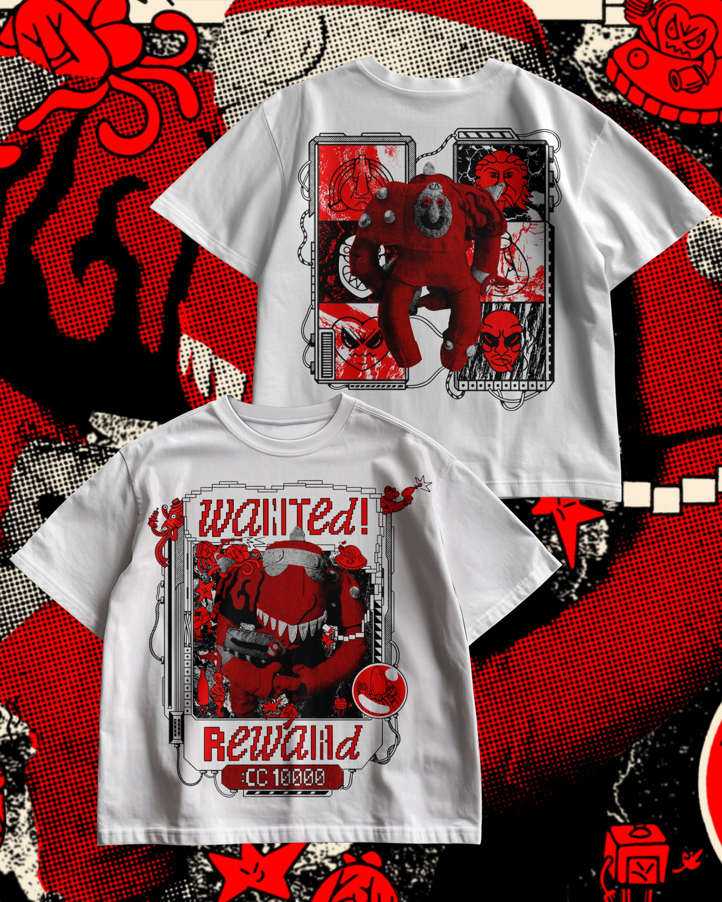 WANTED REWARD DOMIE SHIRT PREORDER